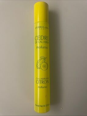 L'Erbolario Cedro di Calabria Calabrian Citron Perfume Spray .5 oz New